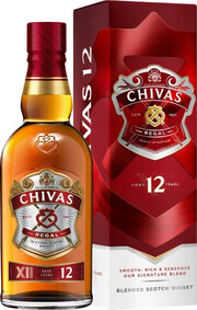 Виски "Chivas Regal" 12 years old, with box, 0.5 л